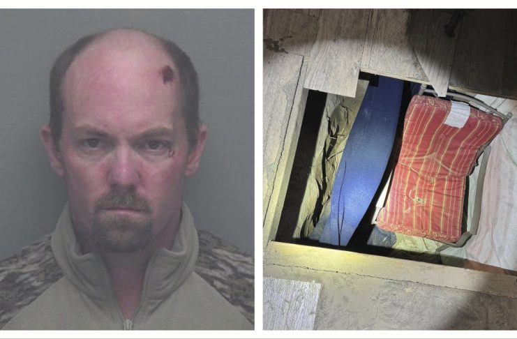 Florida Man Accused of Hiding in ‘Lair’ andrew lazzell